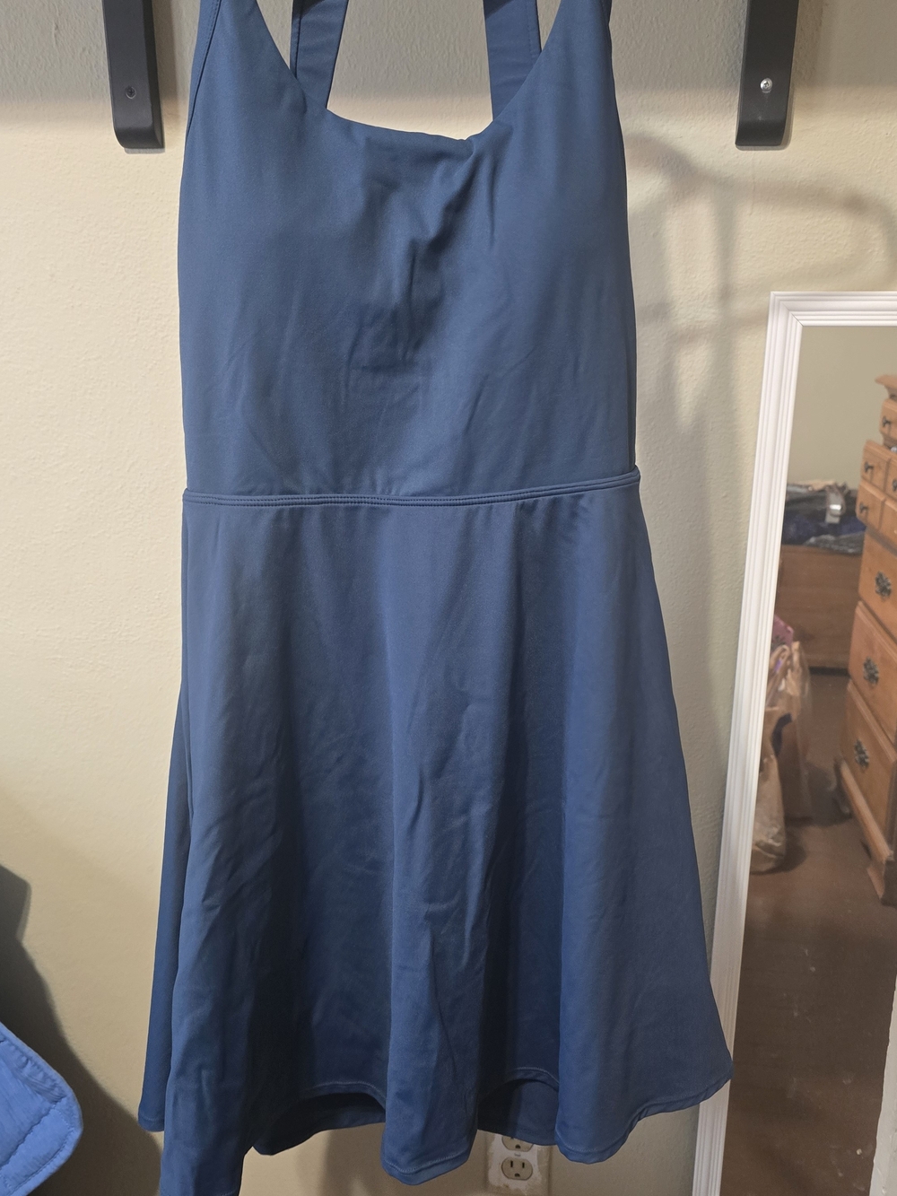 HALARA Navy Tennis Dress With Built In Shorts